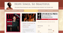 Desktop Screenshot of hopesingssobeautiful.org